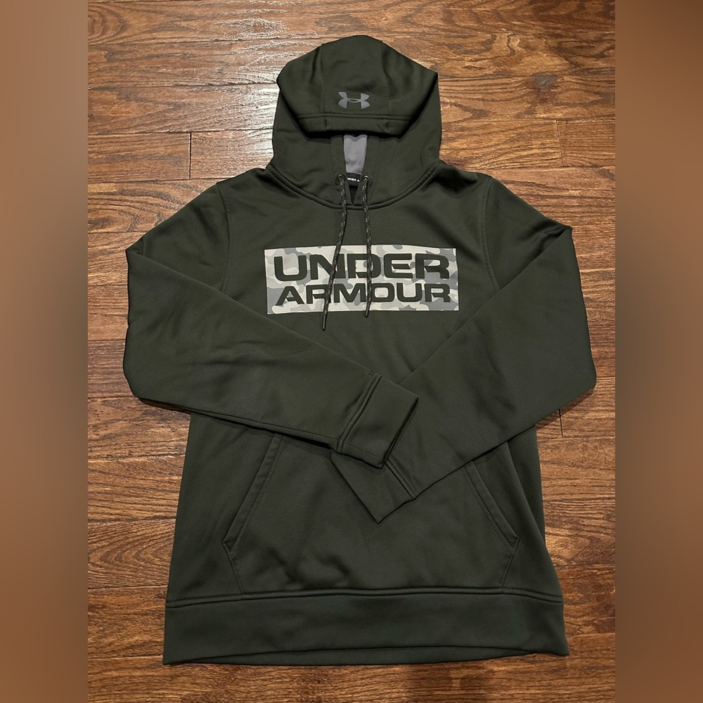Under Armour Storm hoodie sweatshirt Men size S in army green